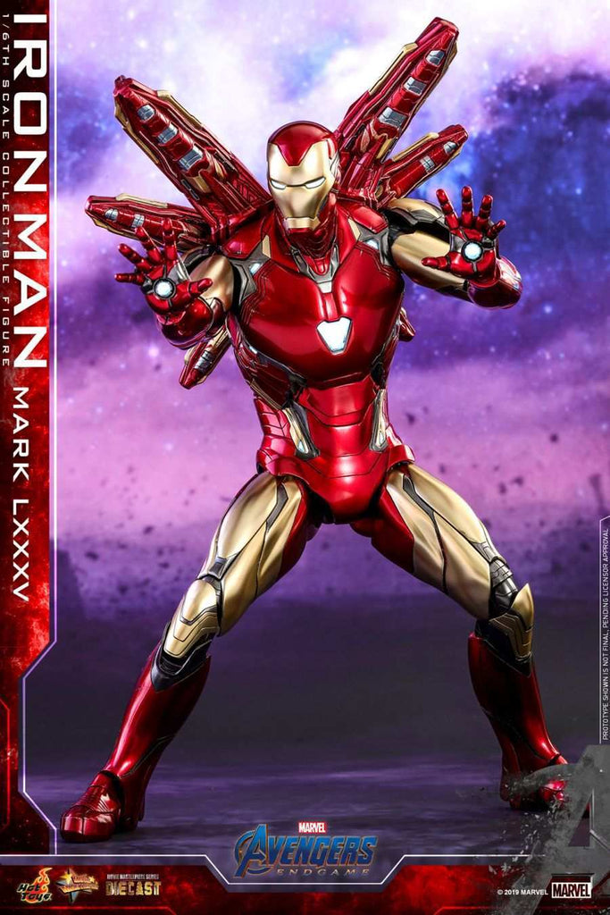 Hot Toys - 【Avengers: Endgame - 1/6th scale Iron Man Mark LXXXV Collectible  Figure】 “Part of the journey is the end.” – Tony Stark Tony Stark has faced  numerous threats since becoming