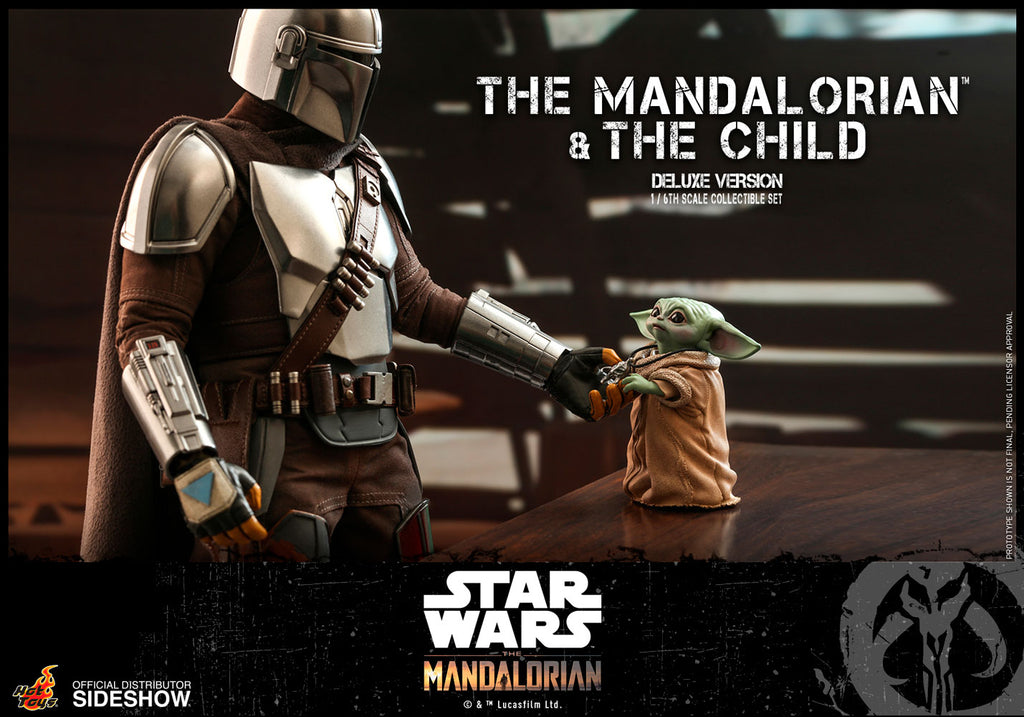 Hot Toys The Mandalorian and The Child Deluxe 1/6th Scale Figure