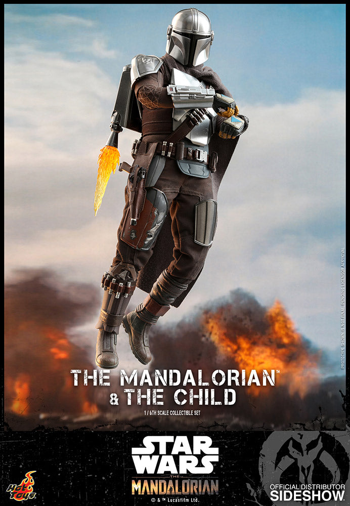 Hot Toys The Mandalorian and The Child Sixth Scale Figure Set