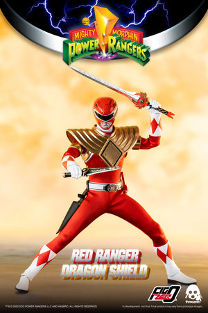 ThreeZero Power Rangers Dragon Shield Red Ranger PX 1/6th Scale Figure