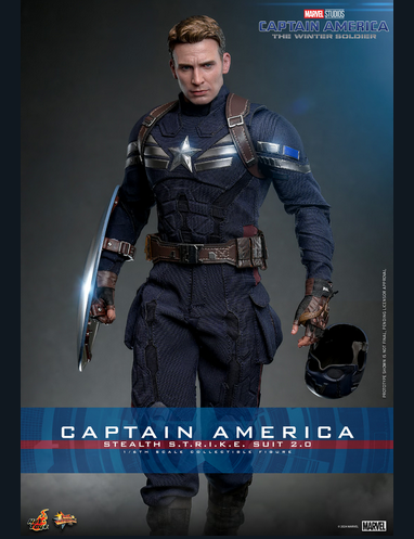 SF・ファンタジー・ホラー Captain America Stealth Suit 2.0 Hot Toys Captain America (Stealth S.T.R.I.K.E. Suit) 2.0 Sixth
