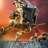 Hot Toys ARF Trooper and 501st Legion AT-RT Sixth Scale Figure Set