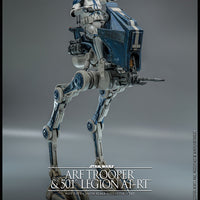 Hot Toys ARF Trooper and 501st Legion AT-RT Sixth Scale Figure Set