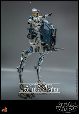 Hot Toys ARF Trooper and 501st Legion AT-RT Sixth Scale Figure Set