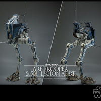 Hot Toys ARF Trooper and 501st Legion AT-RT Sixth Scale Figure Set