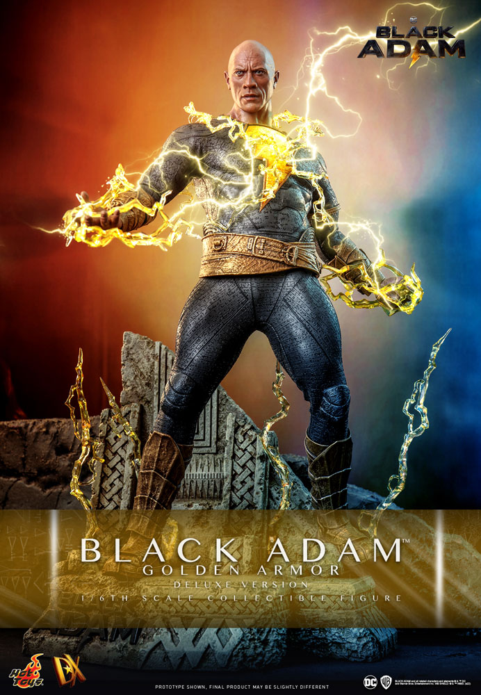 Hot Toys Black Adam (Golden Armor) (Deluxe Version) Sixth Scale Figure