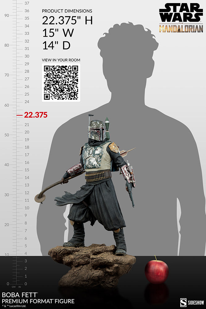 Star Wars Boba Fett Premium Format Figure By Sideshow **NIB