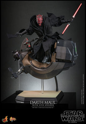 Hot Toys Darth Maul with Sith Speeder Sixth Scale Figure Set