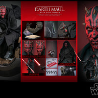 Hot Toys Darth Maul with Sith Speeder Sixth Scale Figure Set