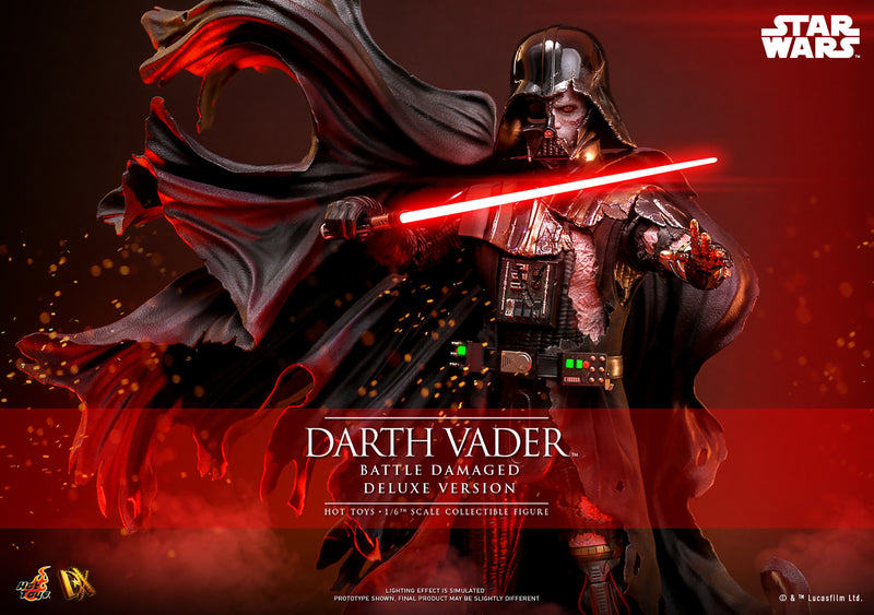 Hot Toys Darth Vader™ (Battle Damaged) (Deluxe Version) Sixth