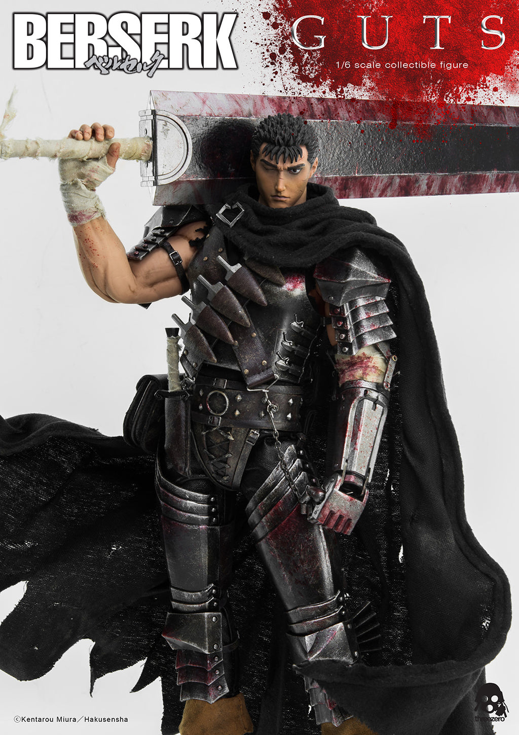 Threezero Guts (Black Swordsman) Sixth Scale Figure