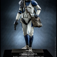 Hot Toys Heavy Weapons Clone Trooper & BARC Speeder w/ Sidecar Sixth Scale Figure
