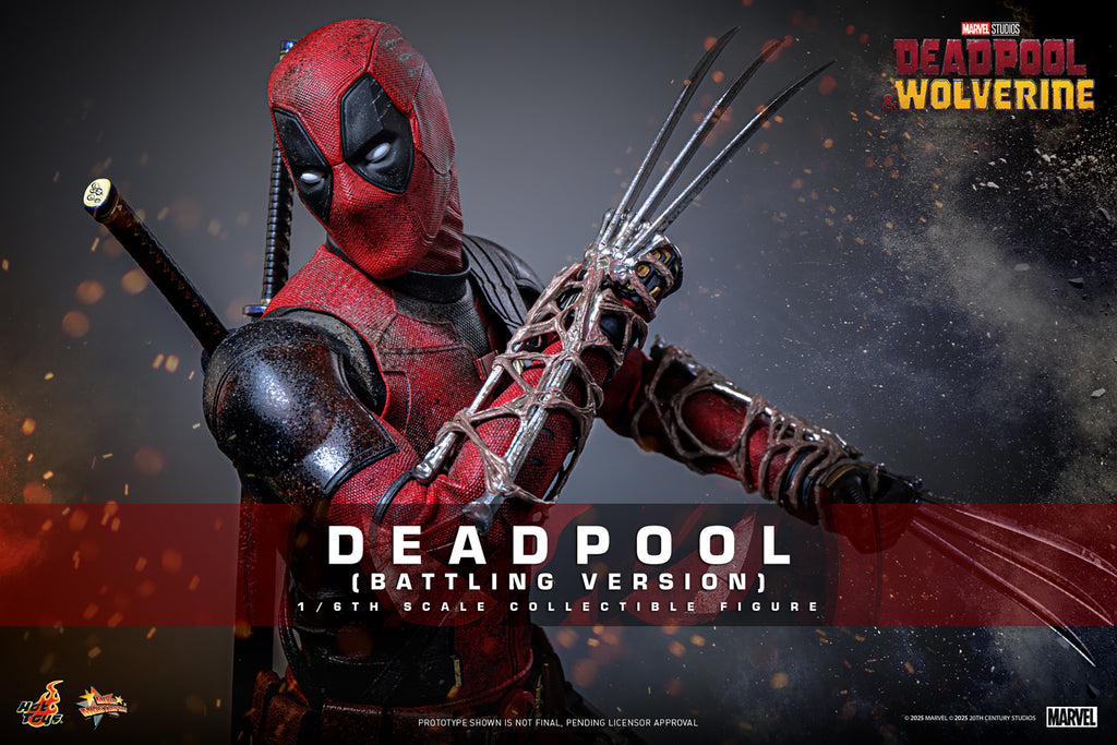 Hot Toys Deadpool (Battling Version) Sixth Scale Figure