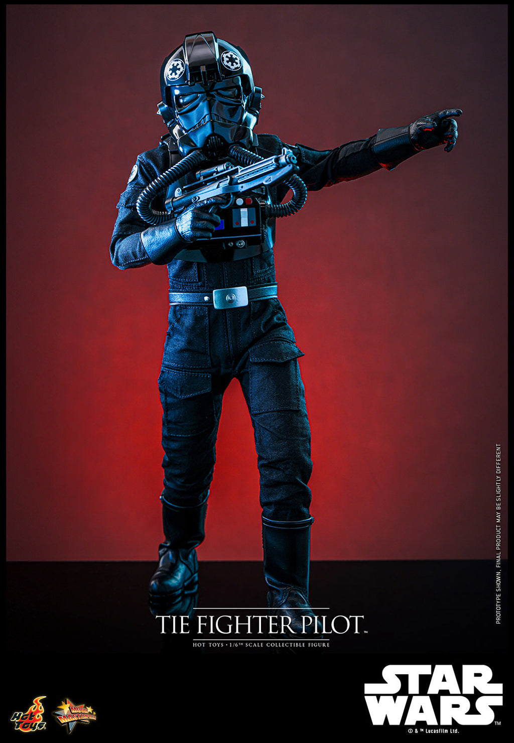 STAR WARS TIE Fighter Pilot アクションフィギュア Hot Toys TIE fighter Pilot Sixth Scale Figure | Comic Fortress