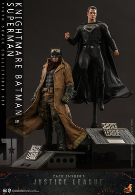 Sideshow Knightmare Batman and Superman Sixth Scale Figure Set