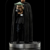 Sideshow / Iron Studios Luke Skywalker & Grogu Tenth Scale Statue