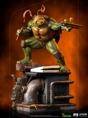 Sideshow / Iron Studios Michelangelo TMNT Tenth Scale Statue