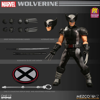 Mezco One:12 Marvel X-Force Wolverine Previews Exclusive Action Figure