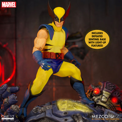 Mezco One-12 Collective Wolverine Deluxe Steel Box Edition Action Figure