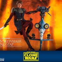 Hot Toys Anakin Skywalker and STAP Sixth Scale Figure Set