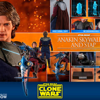 Hot Toys Anakin Skywalker and STAP Sixth Scale Figure Set