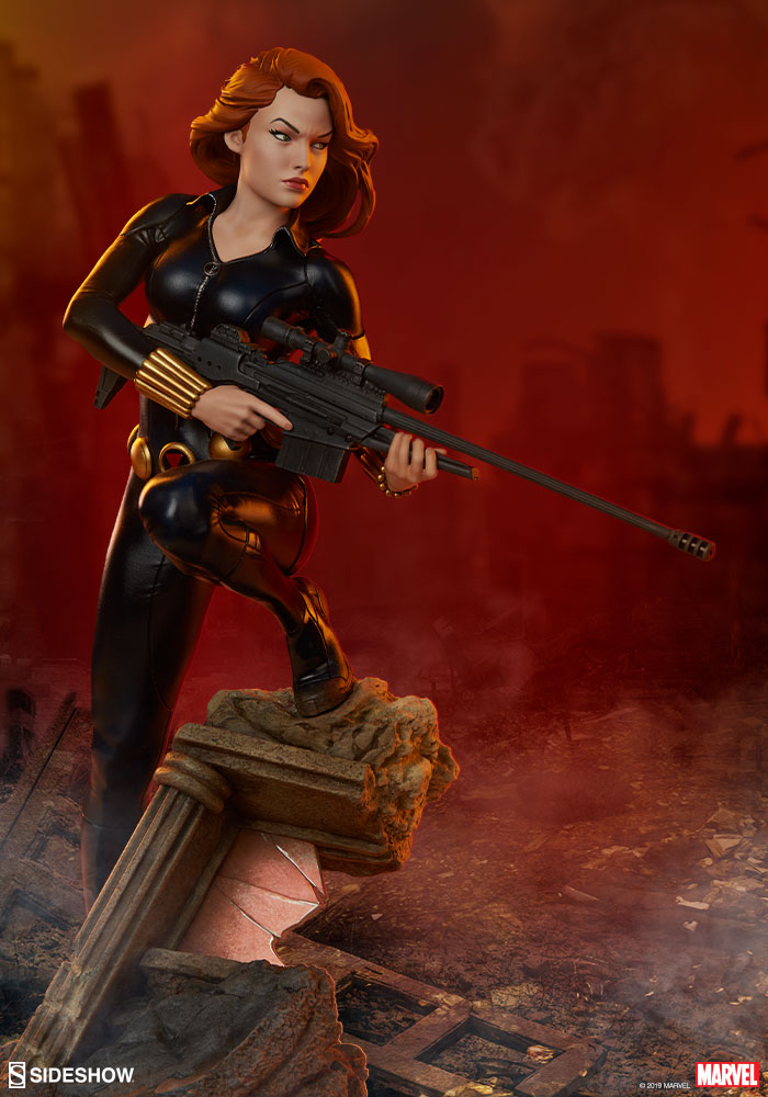 Sideshow Black Widow Statue | Comic Fortress