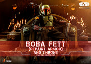 Hot Toys Boba Fett (Repaint Armor) and Throne Sixth Scale Figure Set