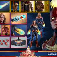 Hot Toys Captain Marvel Deluxe Sixth Scale Figure