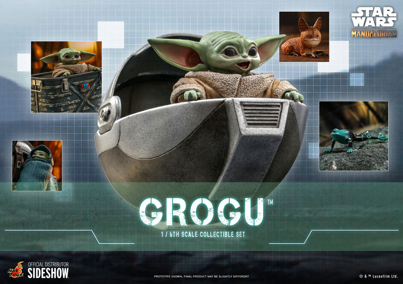 Hot Toys Grogu Sixth Scale Figure Set | Comic Fortress