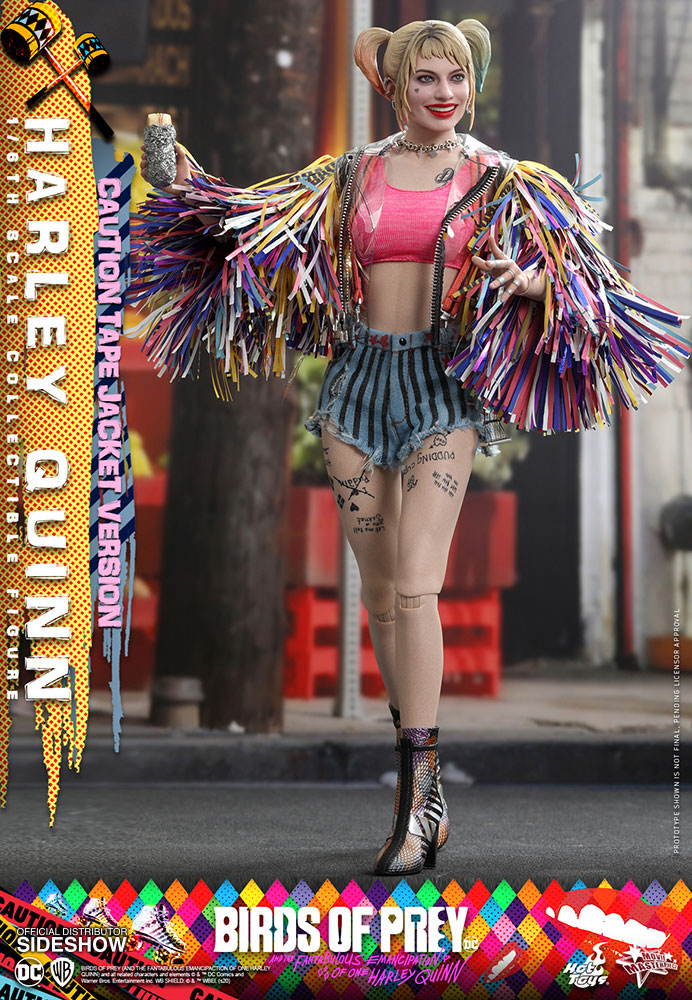 Hot Toys Harley Quinn (Caution Tape Jacket Version) Sixth Scale