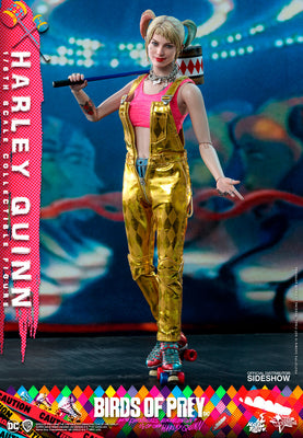 Hot Toys Harley Quinn Golden Overall Sixth Scale Figure