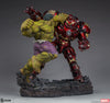 Sideshow Hulk vs Hulkbuster Maquette