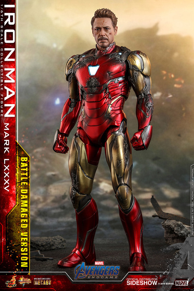 Hot Toys Iron Man Mark LXXXV (Battle Damaged Version) Sixth Scale Figure