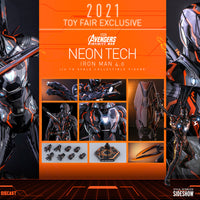 Hot Toys Iron Man Neon Tech 4.0 Sixth Scale Figure