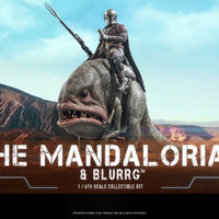 Hot Toys Mandalorian & Blurrg Sixth Scale Figure Set