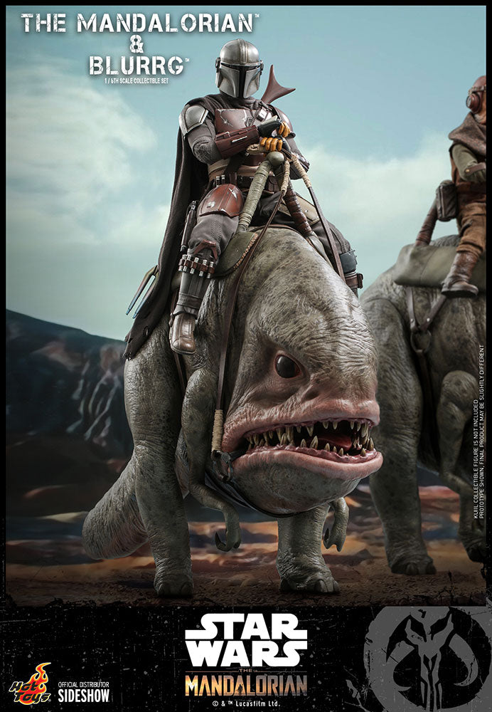 Hot Toys Mandalorian & Blurrg Sixth Scale Figure Set