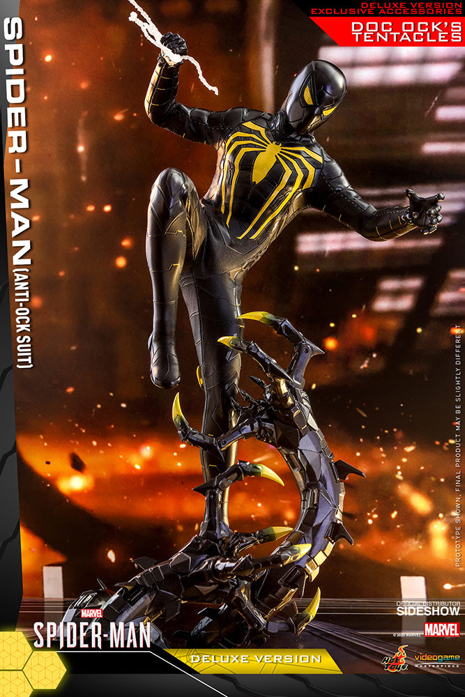 Hot Toys Spider-Man (Anti-Ock Suit) Deluxe Sixth Scale Figure