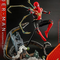 Hot Toys Spider-Man (Integrated Suit) Deluxe Version Sixth Scale Figure