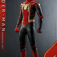 Hot Toys Spider-Man (Integrated Suit) Deluxe Version Sixth Scale Figure