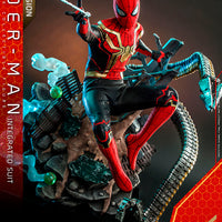 Hot Toys Spider-Man (Integrated Suit) Deluxe Version Sixth Scale Figure
