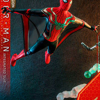 Hot Toys Spider-Man (Integrated Suit) Deluxe Version Sixth Scale Figure