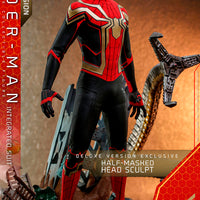 Hot Toys Spider-Man (Integrated Suit) Deluxe Version Sixth Scale Figure