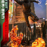 Hot Toys  Spider-Man (Stealth Suit) Deluxe Version Sixth Scale