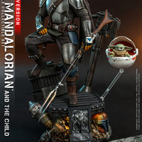 Hot Toys The Mandalorian and The Child Deluxe Quarter Scale Set
