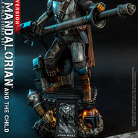 Hot Toys The Mandalorian and The Child Deluxe Quarter Scale Set