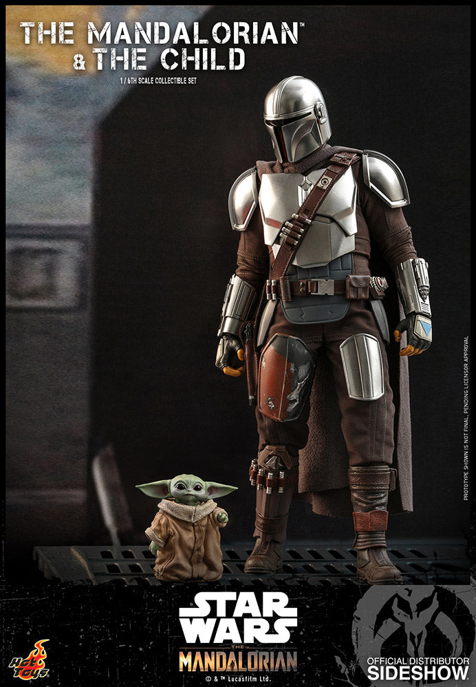 Hot Toys The Mandalorian and The Child Sixth Scale Figure Set
