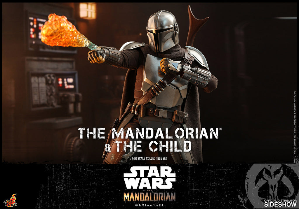 Hot Toys The Mandalorian and The Child Sixth Scale Figure Set