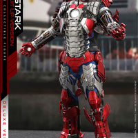 Hot Toys Tony Stark (Mark V Suit Up Version) Deluxe Sixth Scale Figure